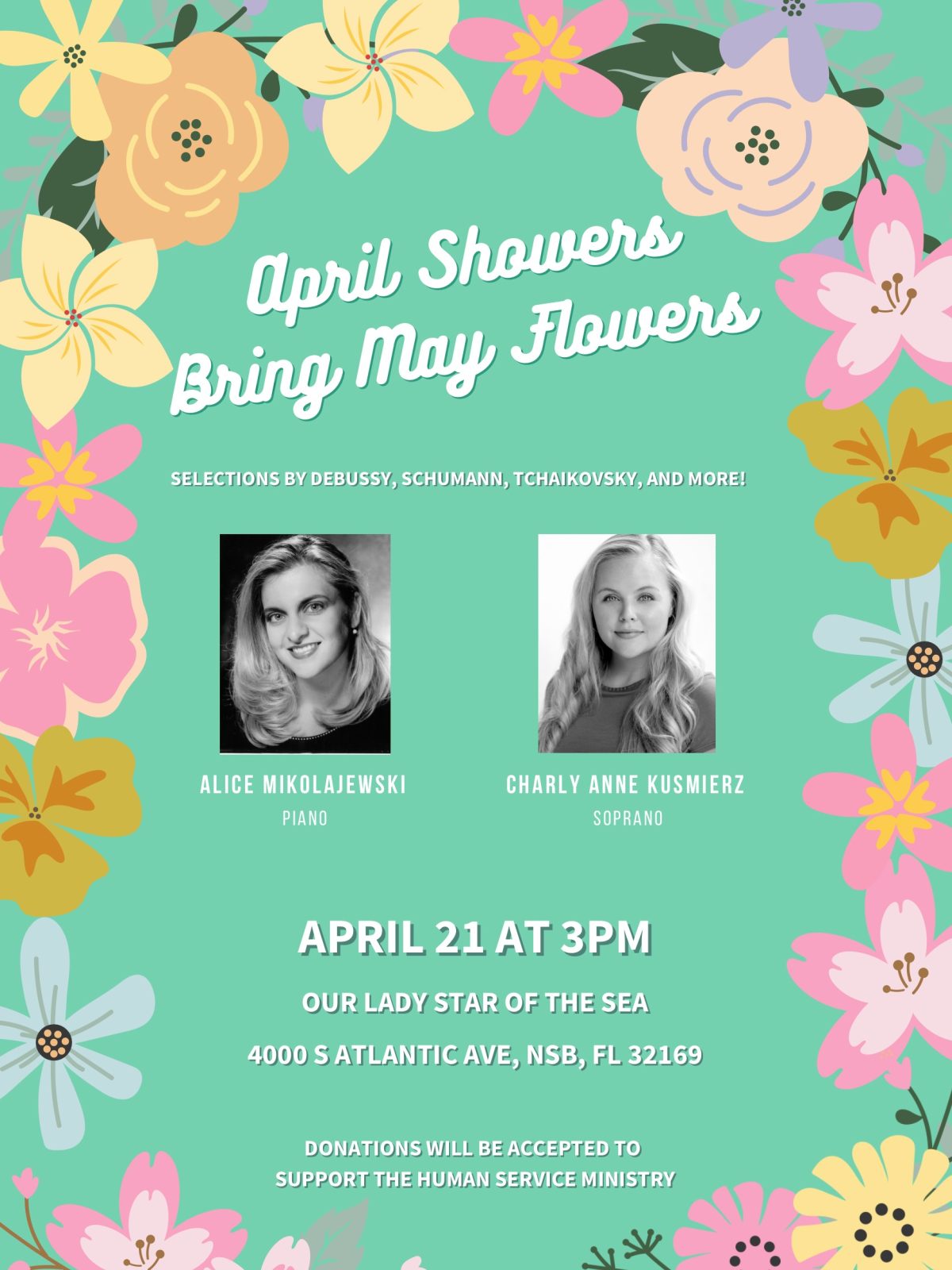April Showers Bring May Flowers Concert